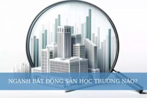Ngành bất động sản học trường nào