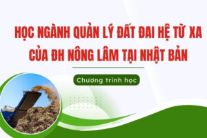 Học ngành Quản lý đất đai hệ từ xa tại Nhật Bản