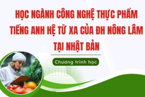 Ngành công nghệ thực phẩm tiếng Anh hệ từ xa tại Nhật Bản