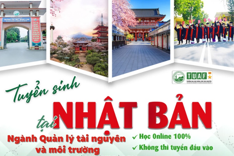 Học ngành quản lý tài nguyên và môi trường hệ từ xa tại Nhật
