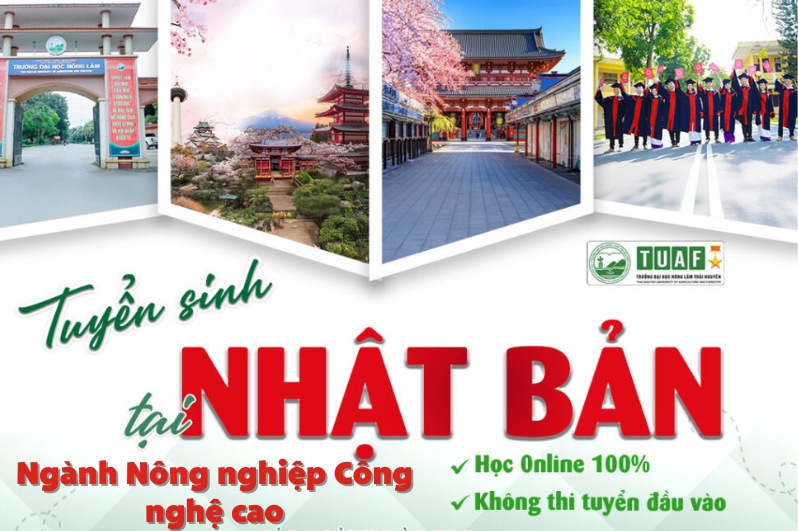 Ngành Nông nghiệp Công nghệ cao hệ từ xa tại Nhật