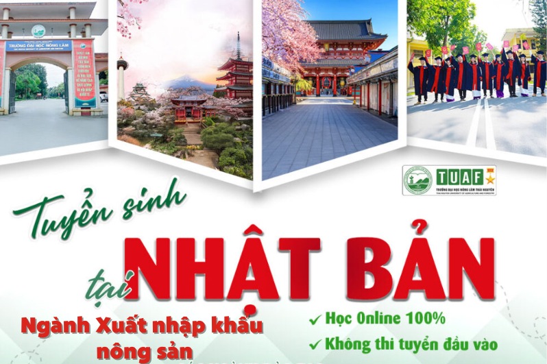 ngành Xuất nhập khẩu nông sản hệ từ xa tại Nhật