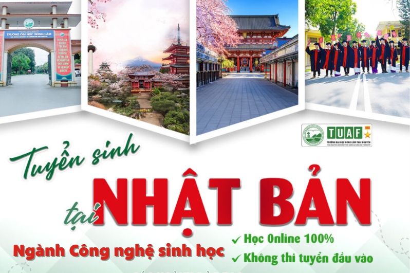 Học Công nghệ sinh học hệ từ xa tại Nhật Bản