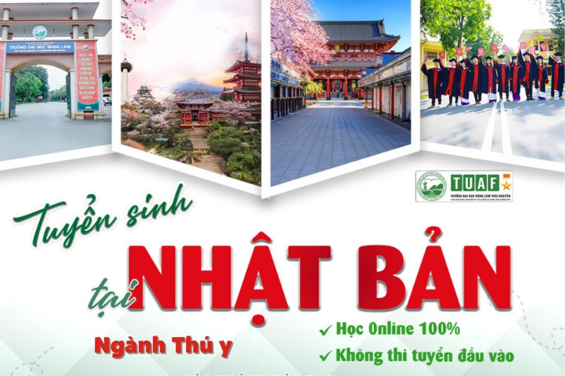 học ngành Thú y hệ từ xa tại Nhật